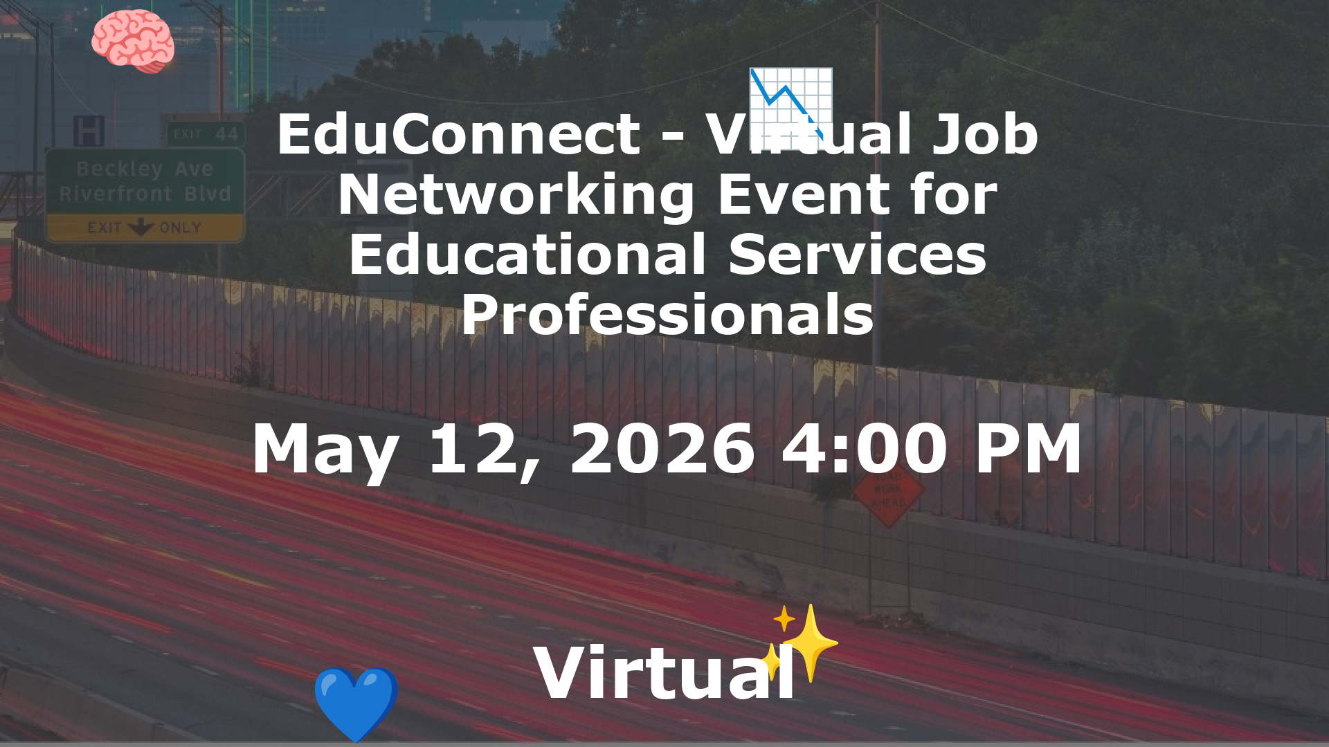 EduConnect - Virtual Job  Networking Event for Educational Services Professionals event image